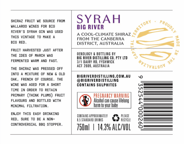 2025 Big River Syrah